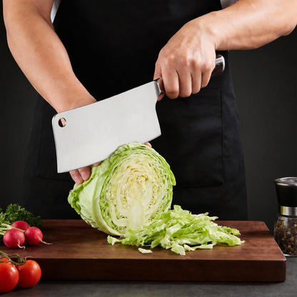 Cleaver Butcher Knife - 7"