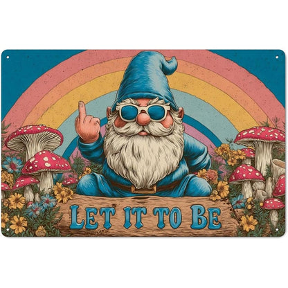 Let It Be Tin Sign