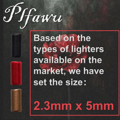 Premium Sparkling Lighter Flints Refills - 107pcs