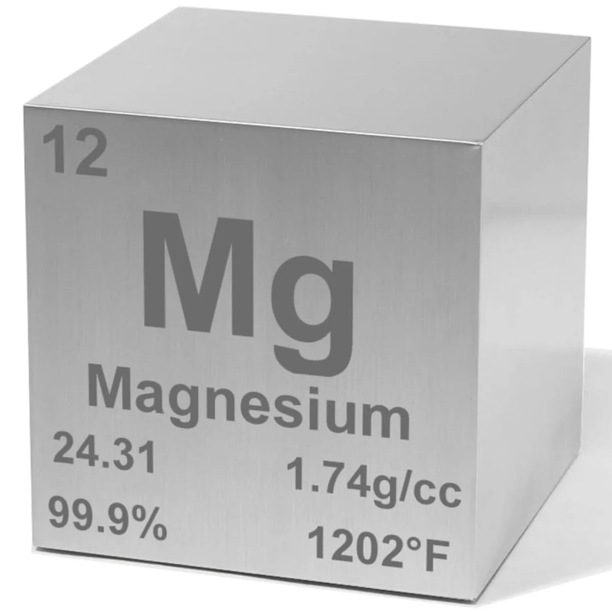 Metal Density Cube - 99.9% Pure Element