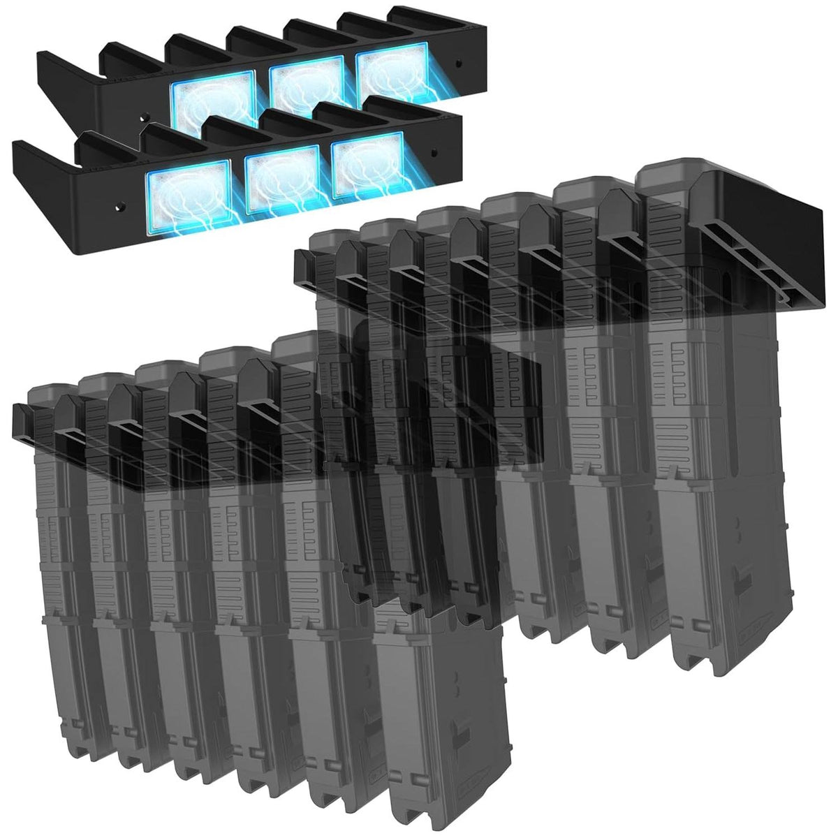 Magnetic PMAG Wall Mount & Magazine Rack