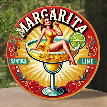 Margarita Tin Sign