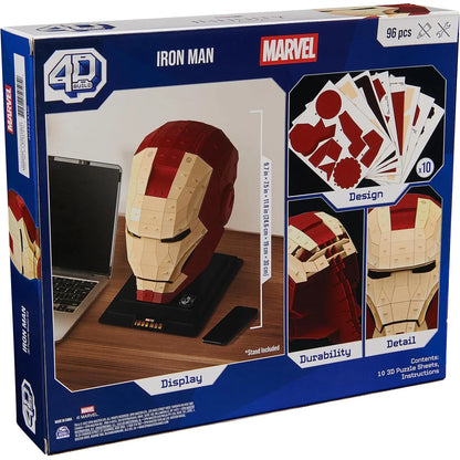 Iron Man Helmet 3D Model Kit