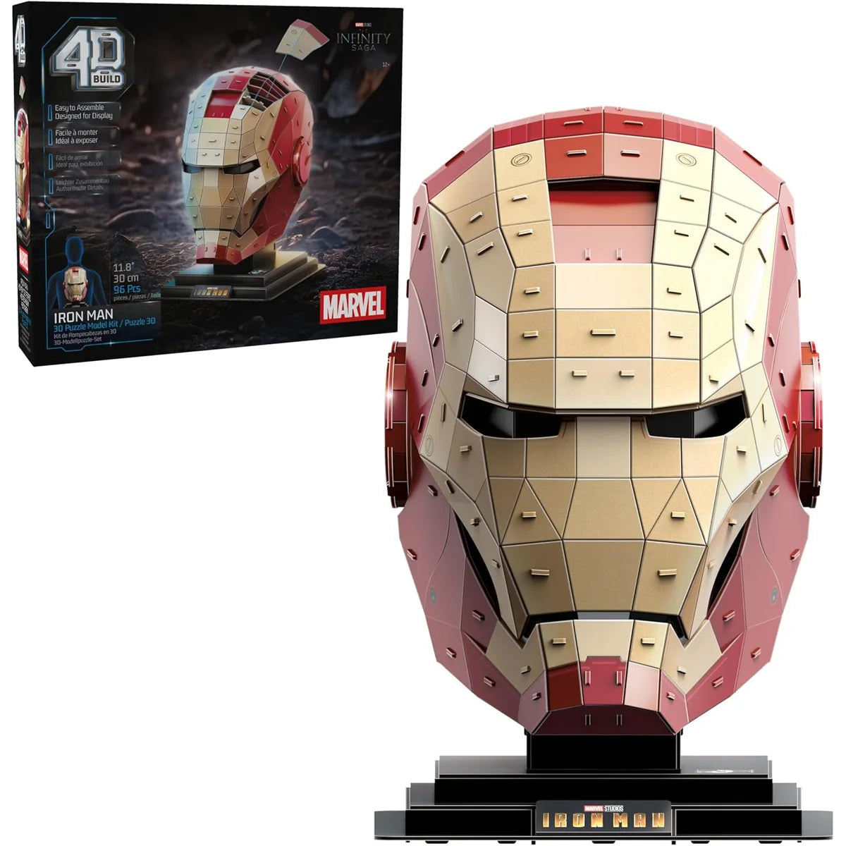 Iron Man Helmet 3D Model Kit