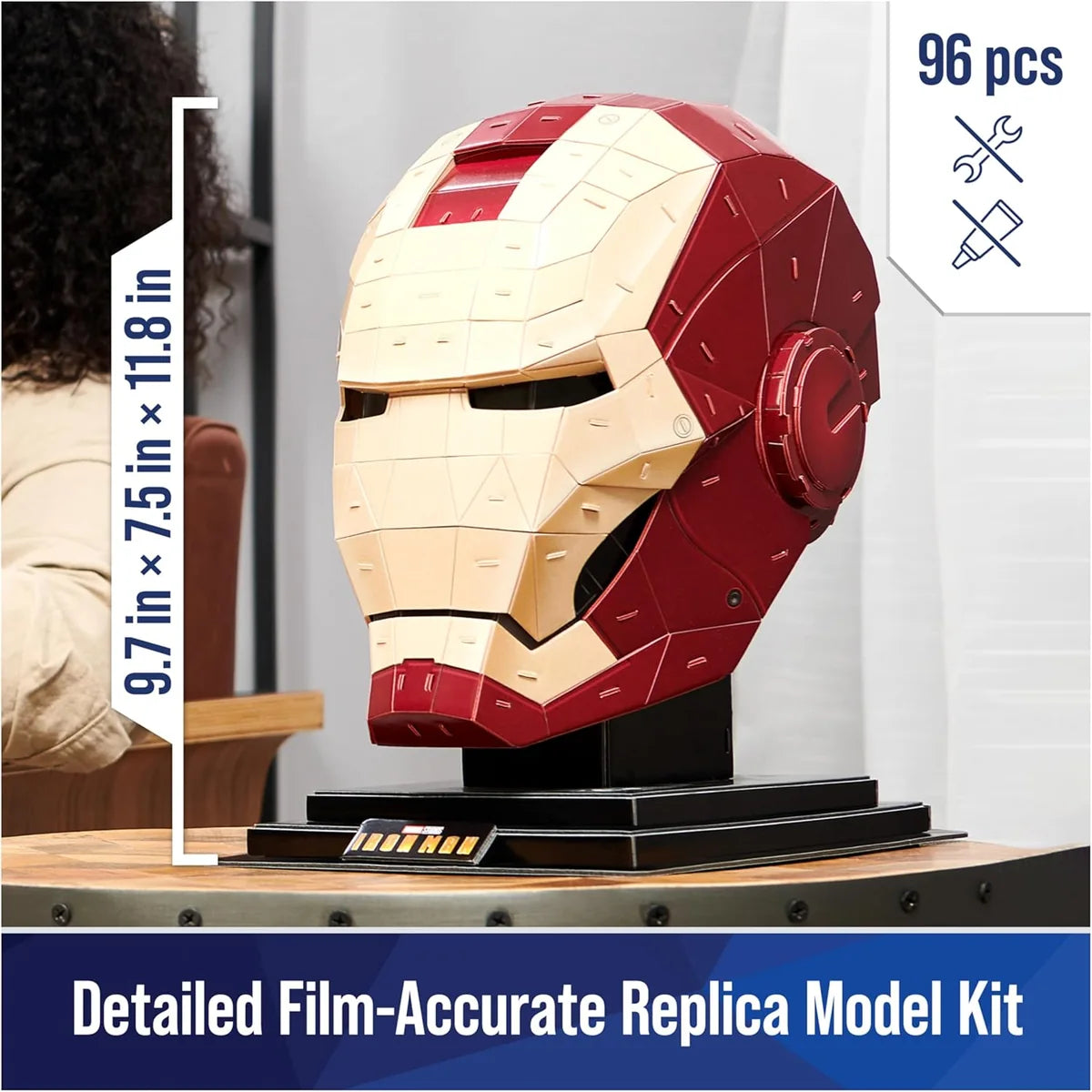 Iron Man Helmet 3D Model Kit