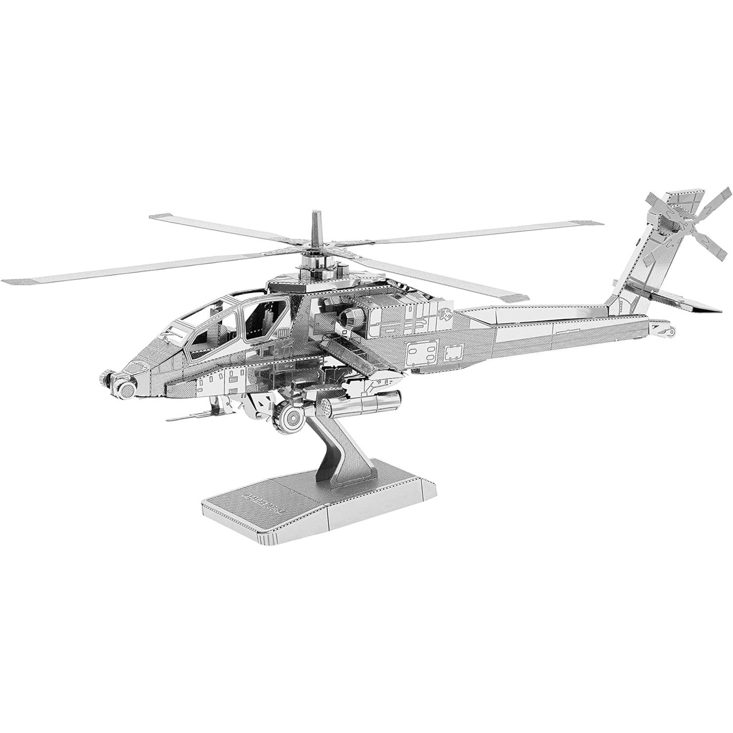 Apache AH-64 3D Metal Model Kit