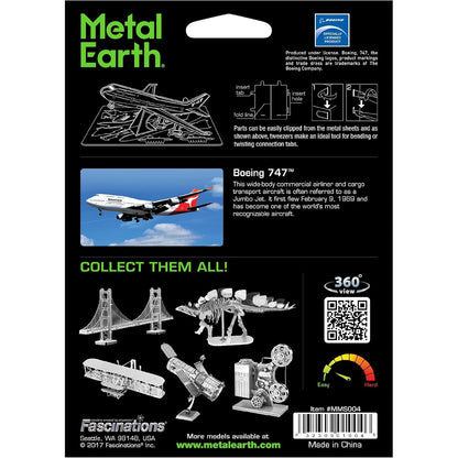 Boeing 747 3D Metal Model Kit