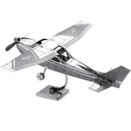 Cessna 172 Airplane 3D Metal Model Kit