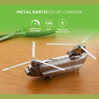 Chinook CH-47 3D Metal Model Kit