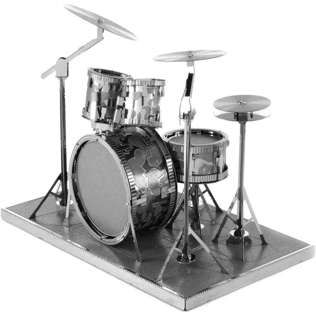 Drum Set 3D Metal Model Kit