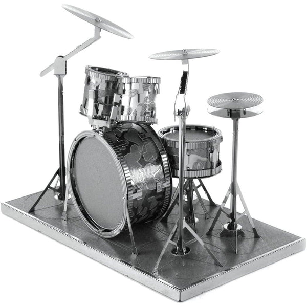 Drum Set 3D Metal Model Kit