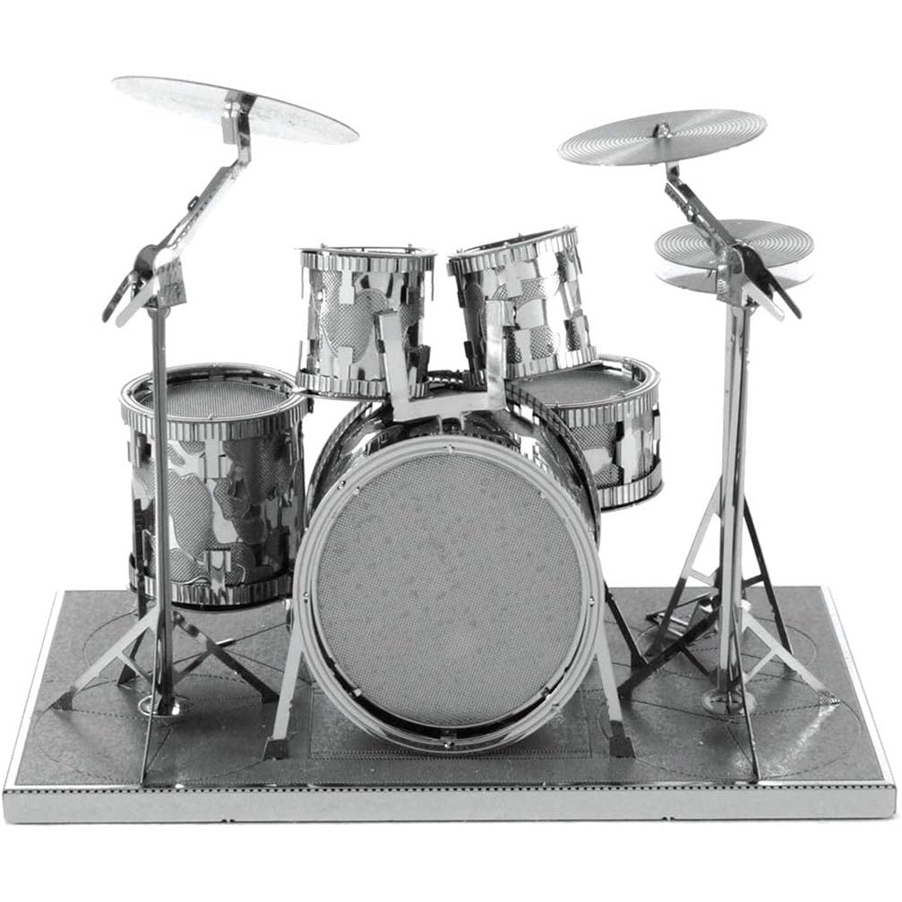 Drum Set 3D Metal Model Kit
