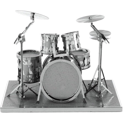 Drum Set 3D Metal Model Kit