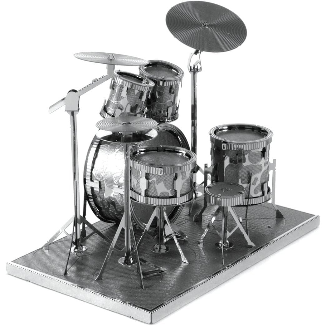 Drum Set 3D Metal Model Kit