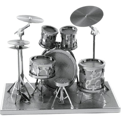 Drum Set 3D Metal Model Kit