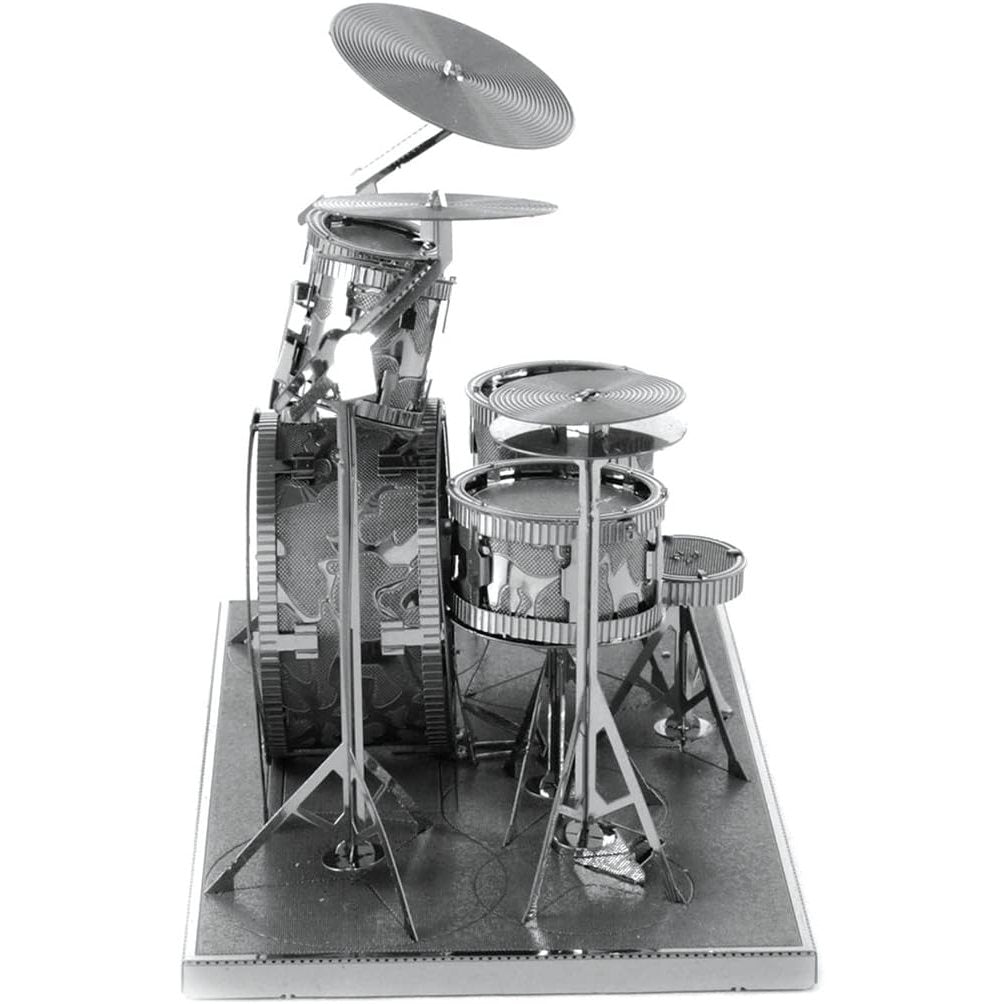 Drum Set 3D Metal Model Kit