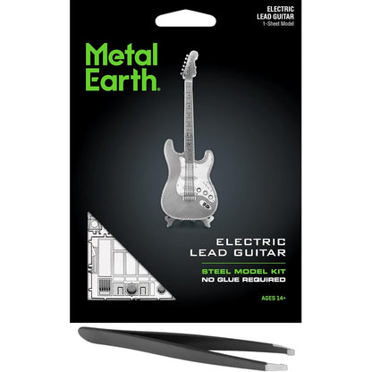 Electric Lead Guitar 3D Metal Model Kit