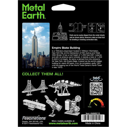 Empire State Building 3D Metal Model Kit