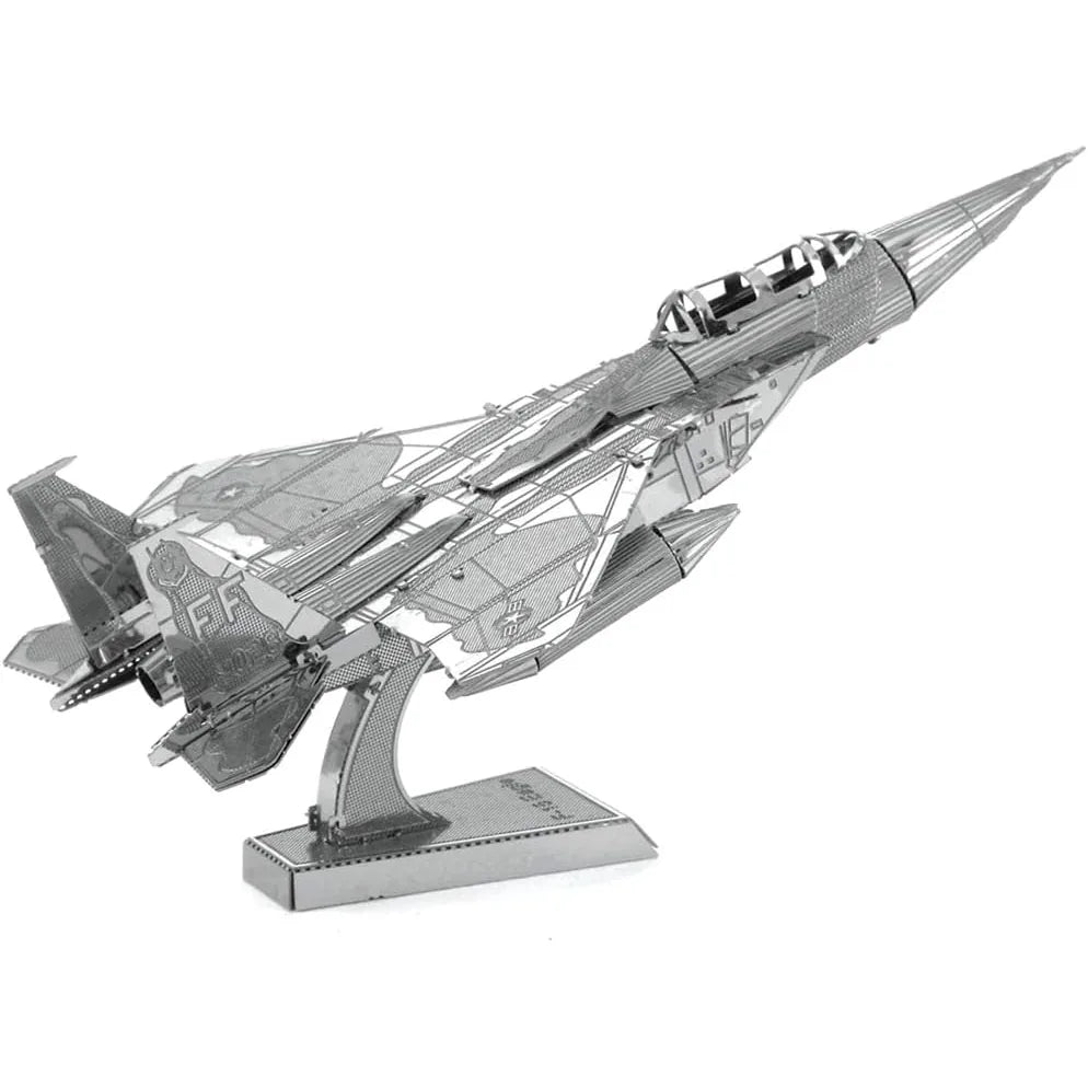 Boeing F-15 Eagle Airplane 3D Metal Model Kit
