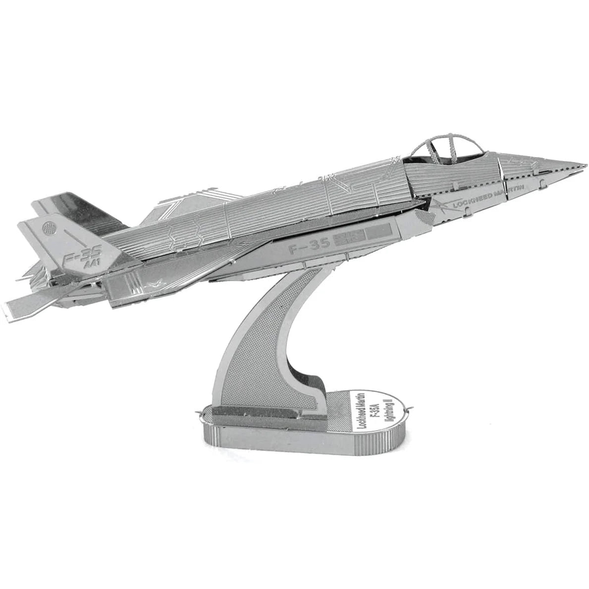 F-35A Lightning II Airplane 3D Metal Model Kit