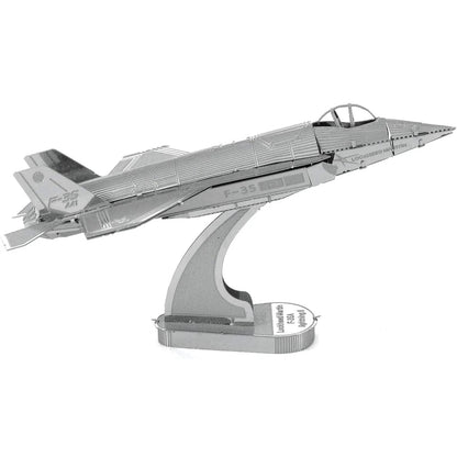 F-35A Lightning II Airplane 3D Metal Model Kit