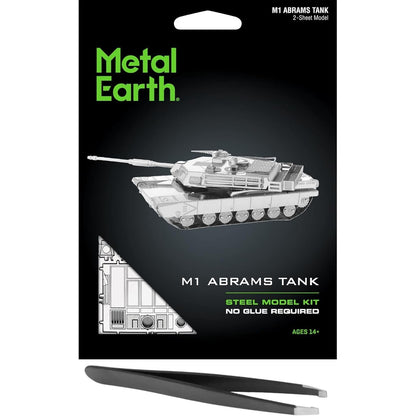M1 Abrams Tank 3D Metal Model Kit