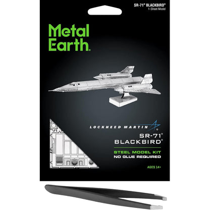 Lockheed Martin SR-71 Blackbird 3D Metal Model Kit