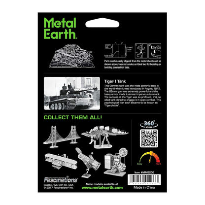 Tiger I Tank 3D Metal Model Kit