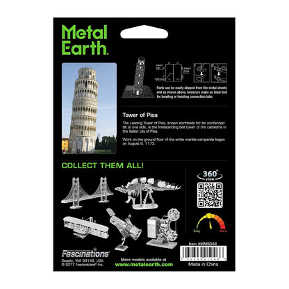 Leaning Tower of Pisa 3D Metal Model Kit