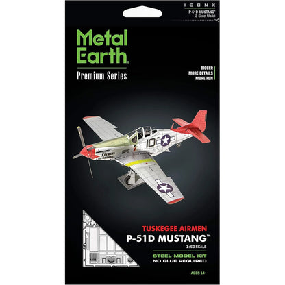 P-51D Mustang 3D Metal Model Kit