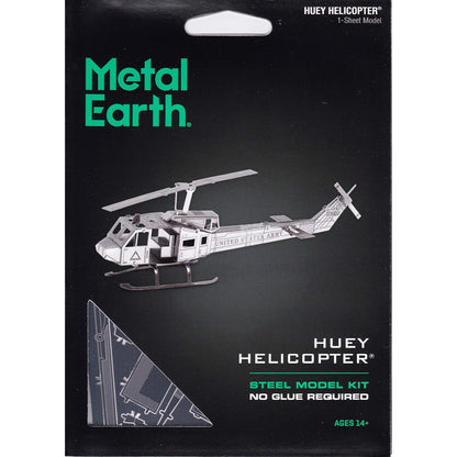 Huey UH-1 Helicopter 3D Metal Model Kit