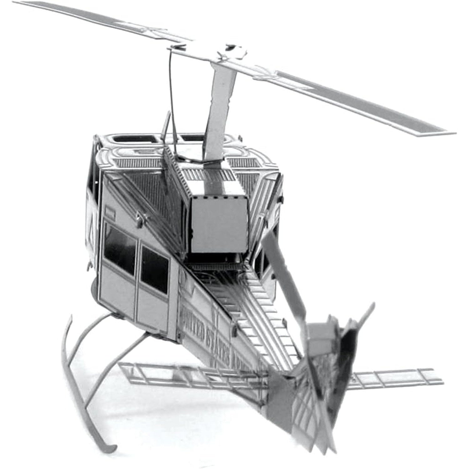 Huey UH-1 Helicopter 3D Metal Model Kit