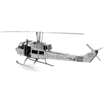 Huey UH-1 Helicopter 3D Metal Model Kit