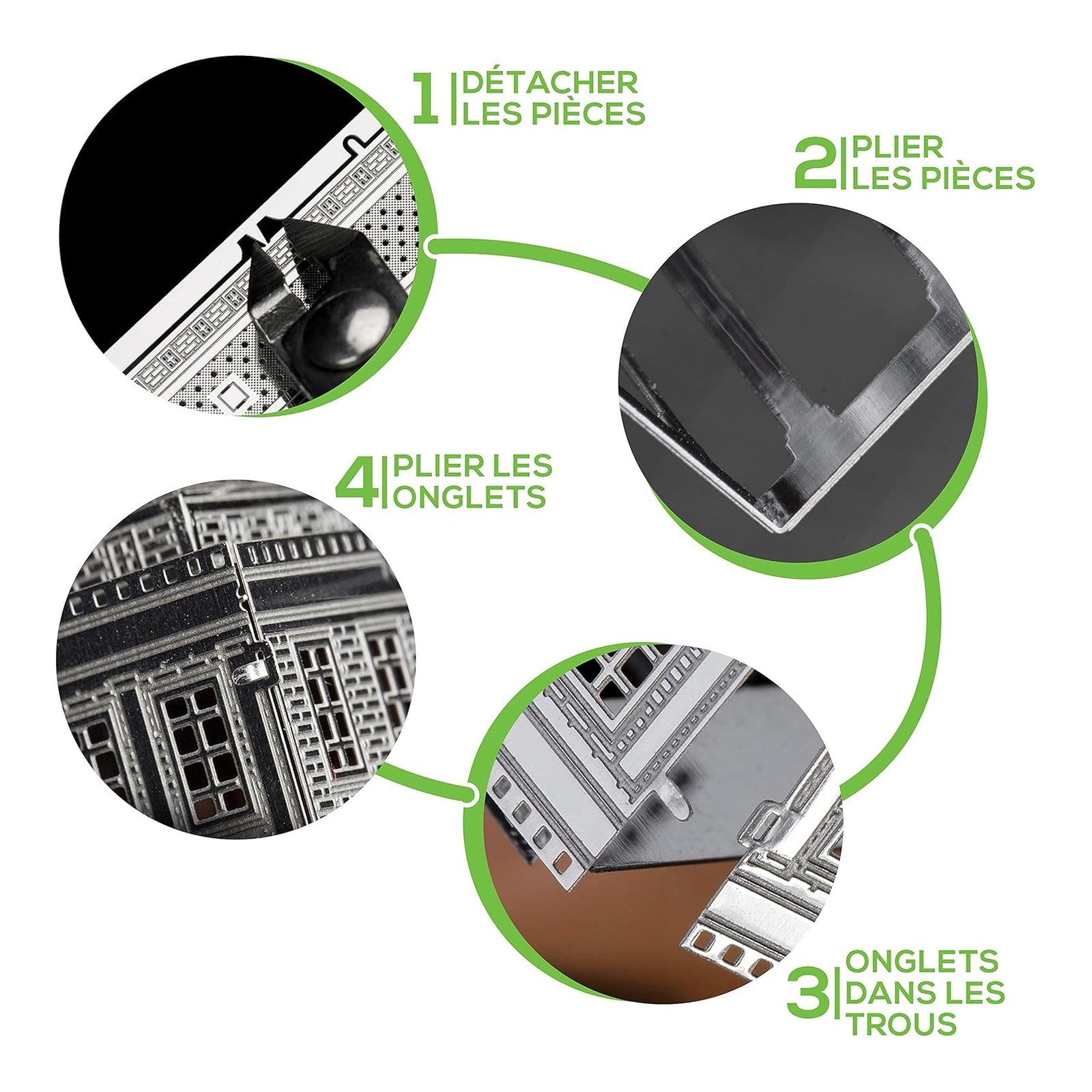White House 3D Metal Model Kit