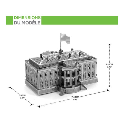 White House 3D Metal Model Kit