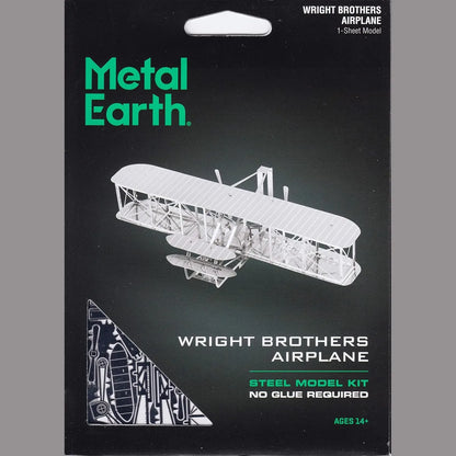Wright Brothers Airplane 3D Metal Model Kit