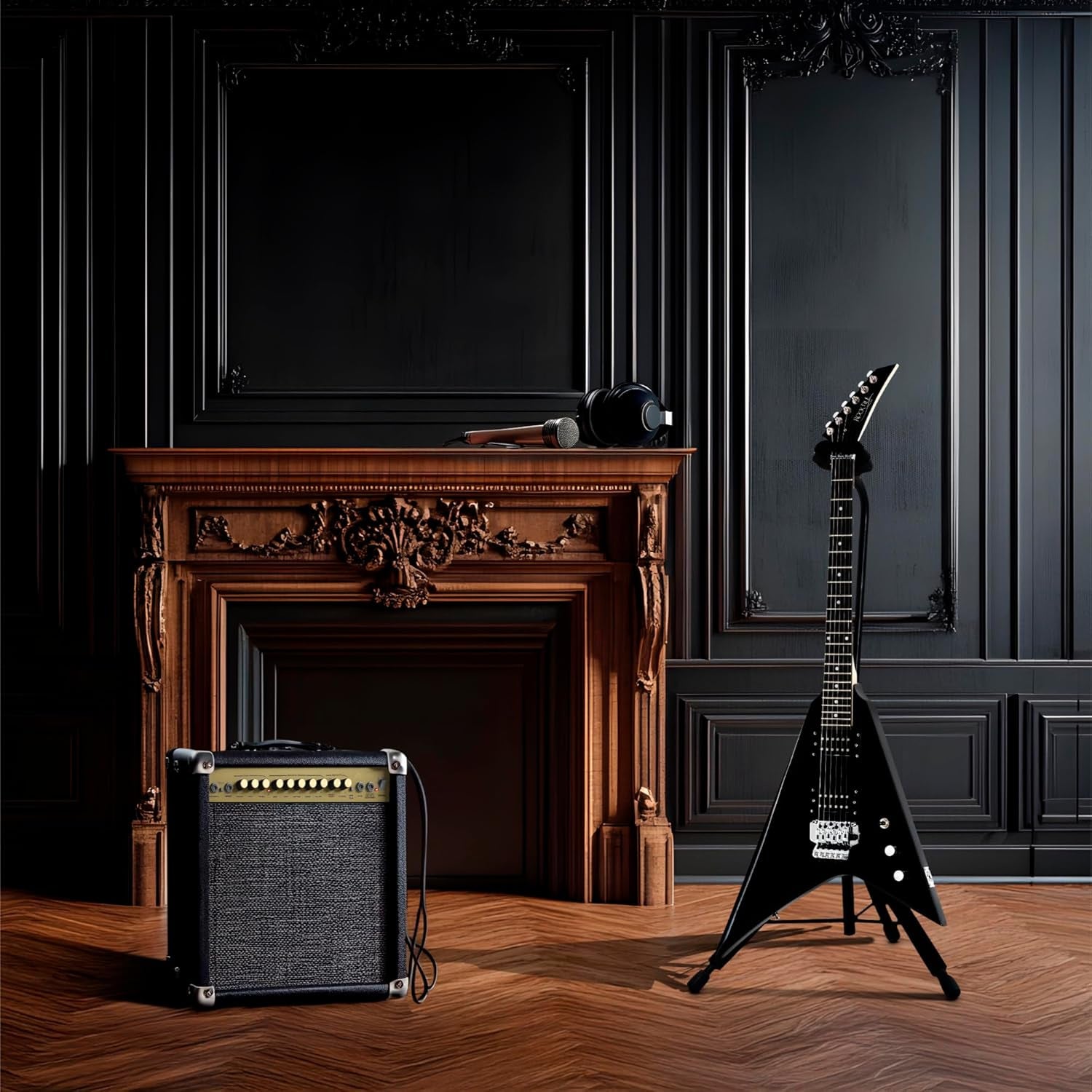 Flying V Electric Guitar