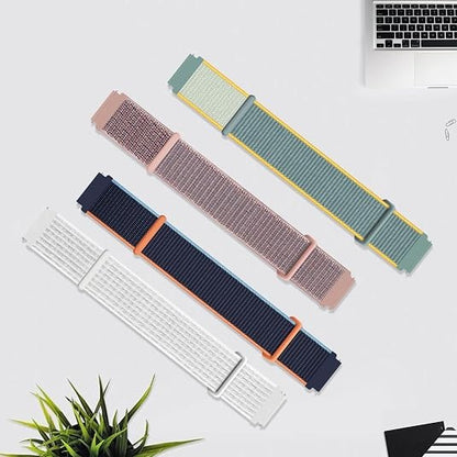 Quick Release Elastic Nylon Watch Band - 22mm