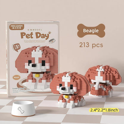 DIY Micro Dog Figure - Building Blocks