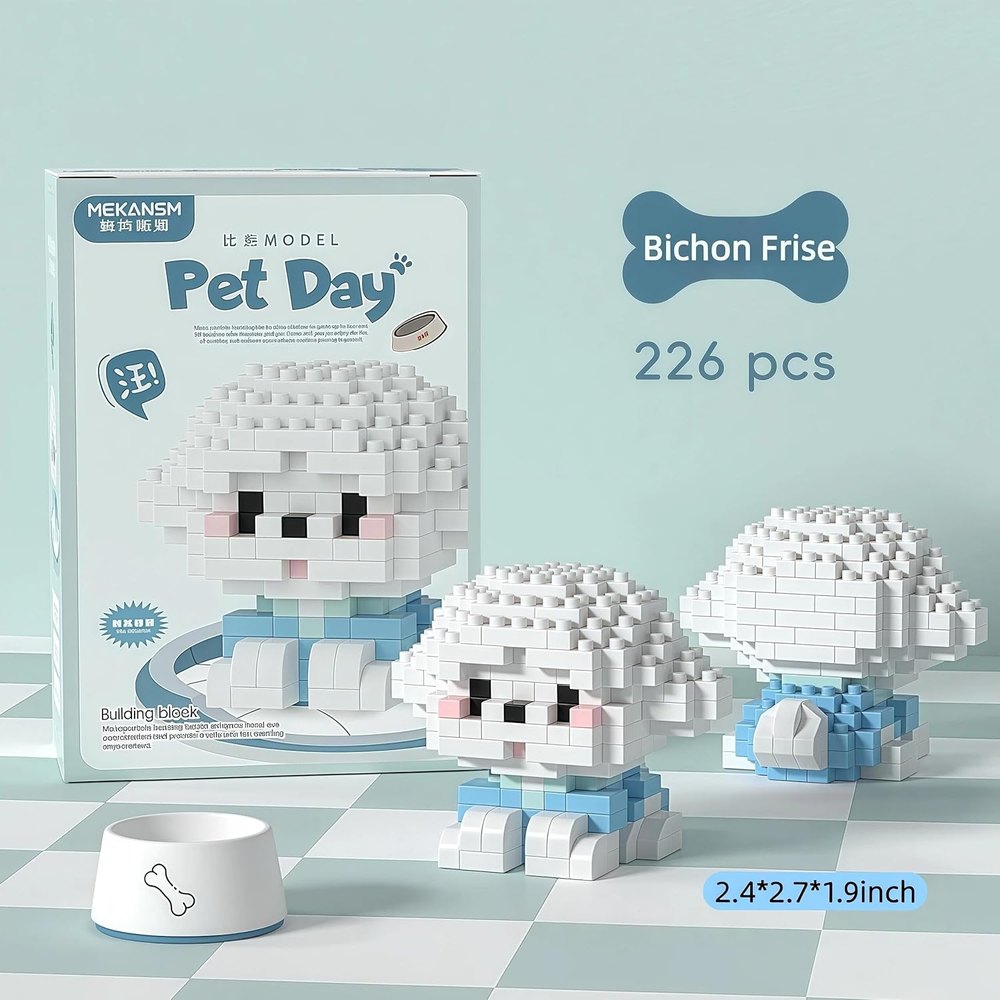 DIY Micro Dog Figure - Building Blocks