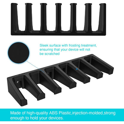 Solid ABS 6-Slot PMAG Wall Mount & Magazine Rack