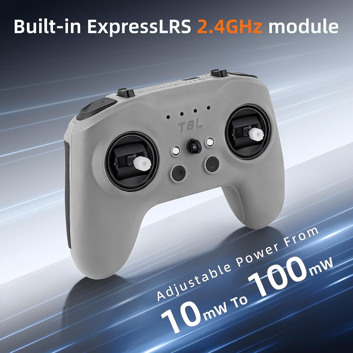 T8L FPV Radio Transmitter - 2.4GHz ELRS (Batteries Not Included)