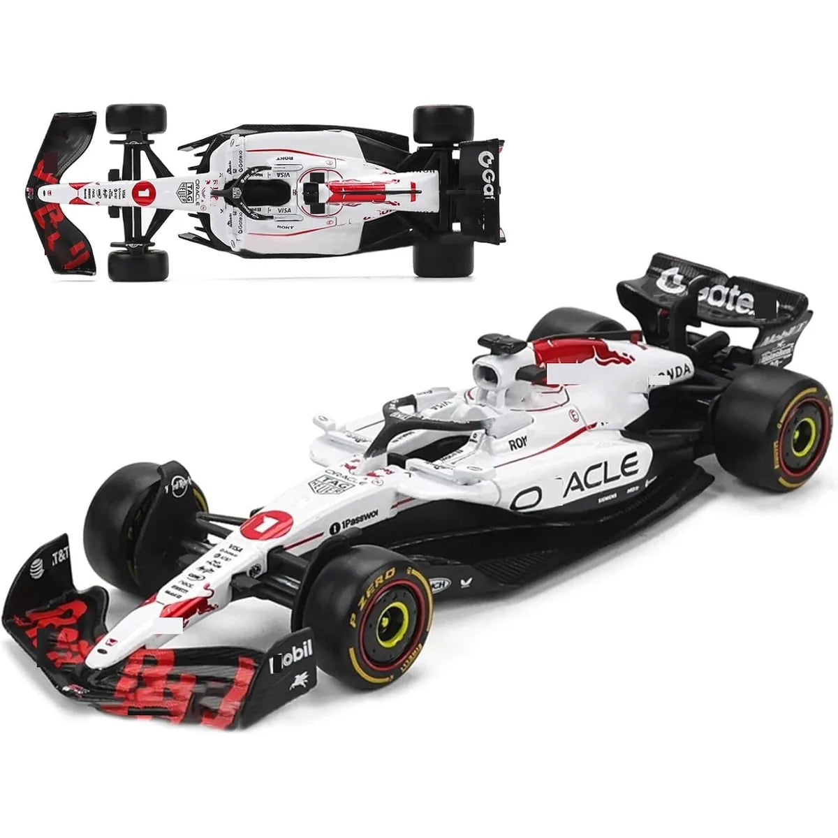 Oracle RB21 Max Verstappen No. 22# Yuki Tsunoda Alloy 1:43 Diecast