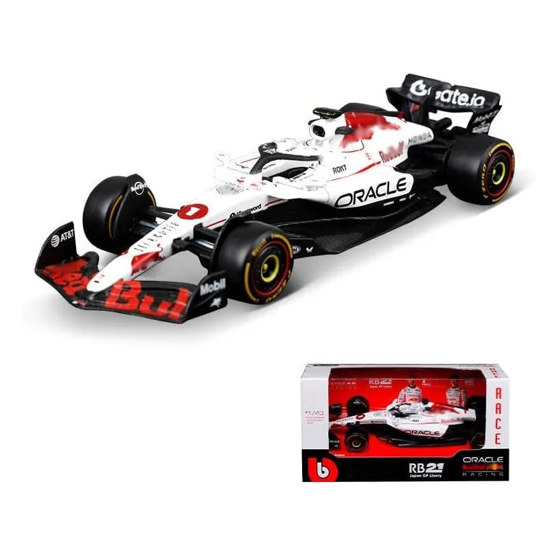 Oracle RB21 Max Verstappen No. 22# Yuki Tsunoda Alloy 1:43 Diecast