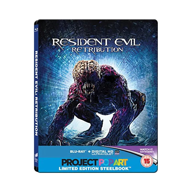 Resident Evil Retribution Steelbook POP ART Limited Edition Steelbook