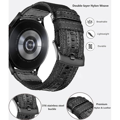 Quick Release Nylon Watch Band - 20mm