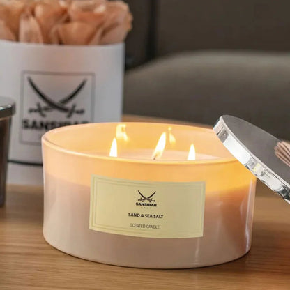 Scented Candle: Sand & Sea Salt