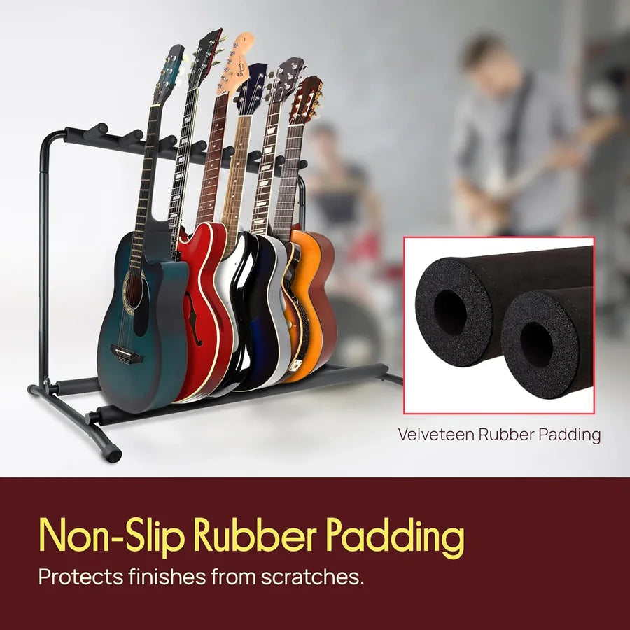 Multi Guitar Stand - Rack - 7 Slots