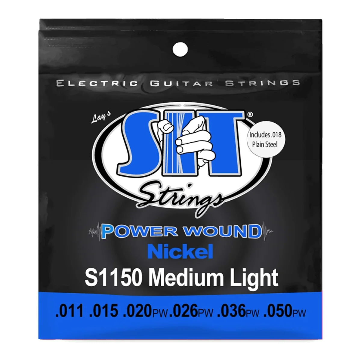 Nickel Wound Electric Guitar Strings, Medium Light 11-50