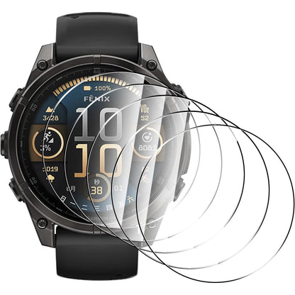 Natbook Screen Porector accessory for Fenix 8 47mm smartwatch, protective screen cover with precise fit and clear visibility.